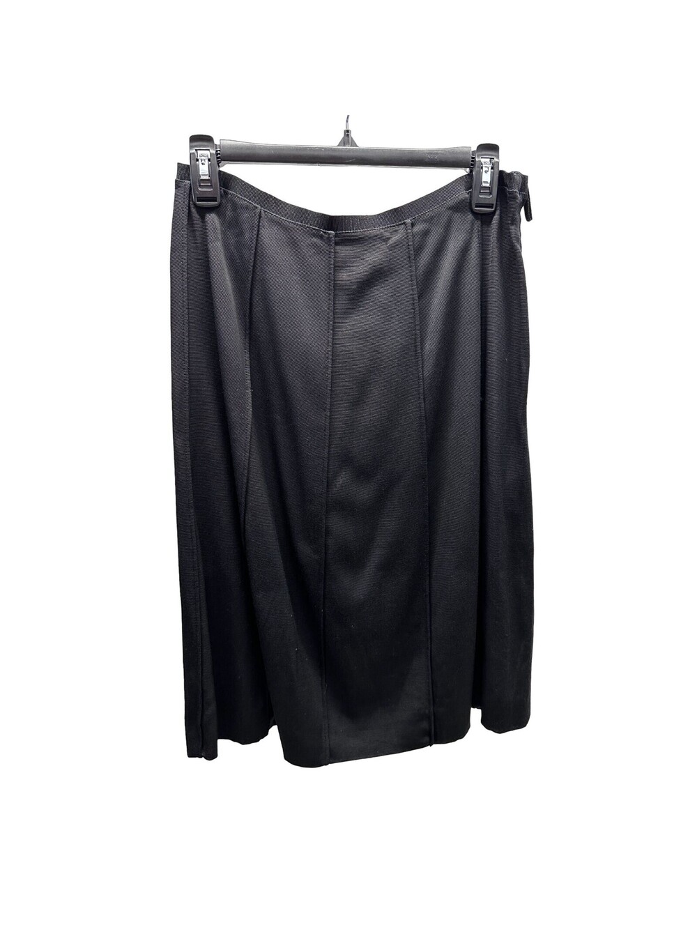 Piazza Sempione Black A Line Skirt (ITA 44) US 8